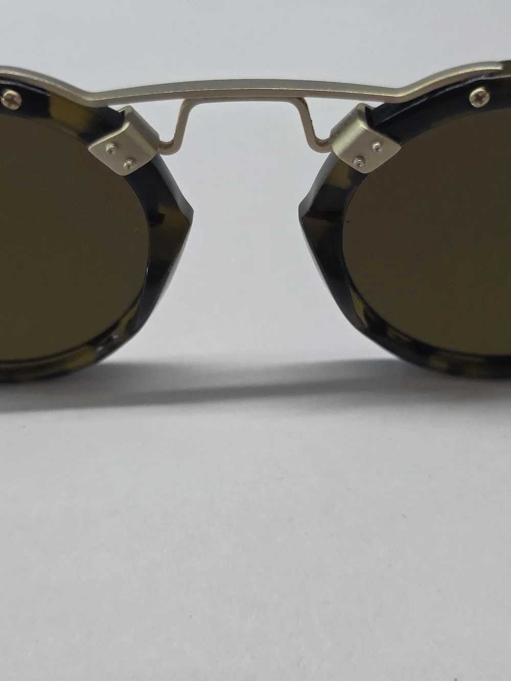 Krewe 34833 St Loius Round Tortoiseshell Sunglasses ( Read Description) - Picture 3 of 7